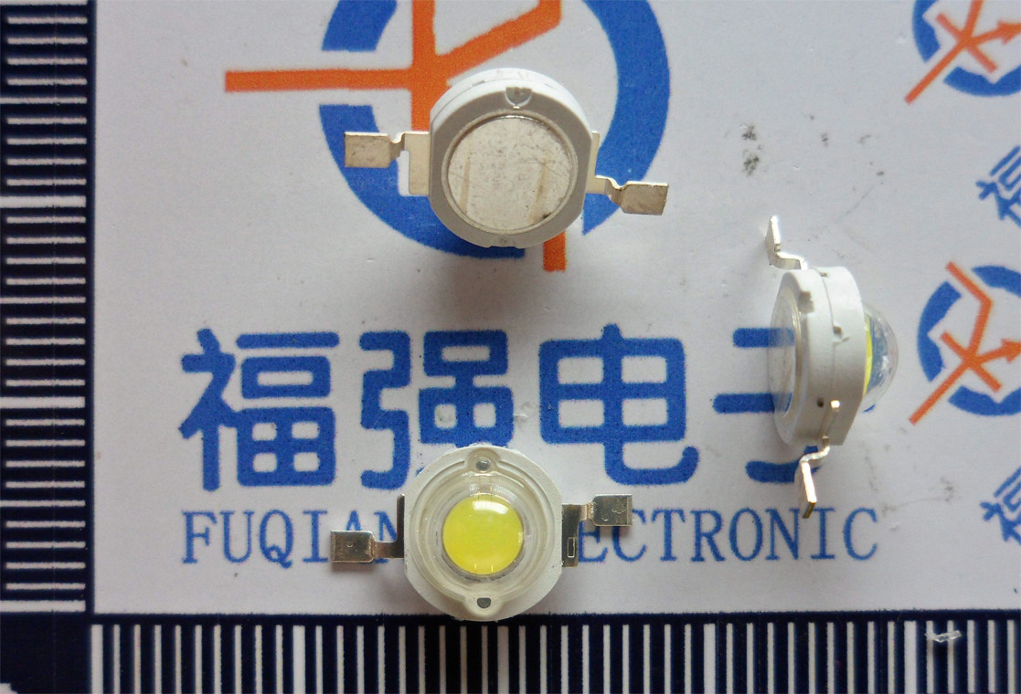 3W high power LED lamp bead is white light can round 45mill