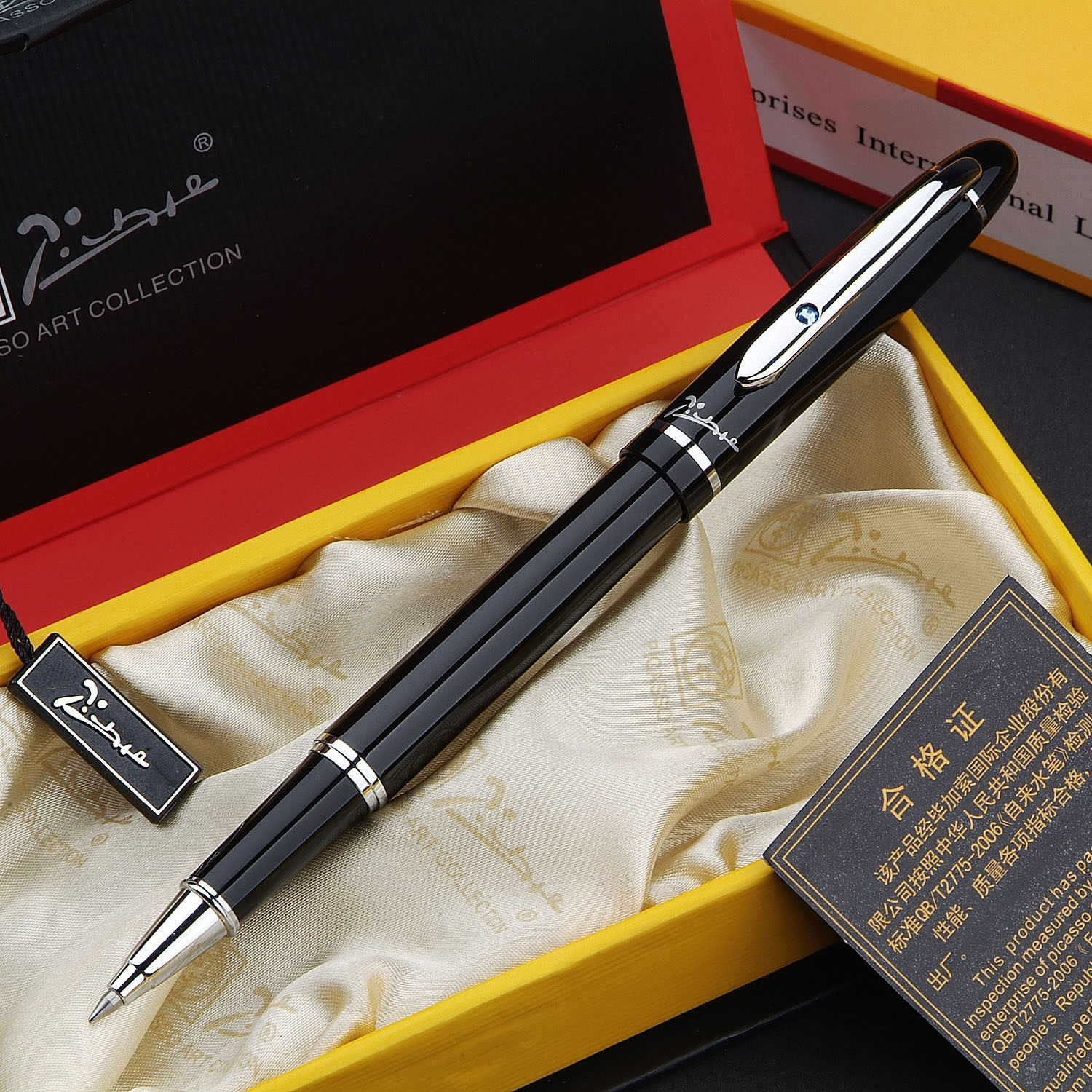 Bikasobao Pearl pen 608 Angliss business gift signature pen 5 color optional pimio