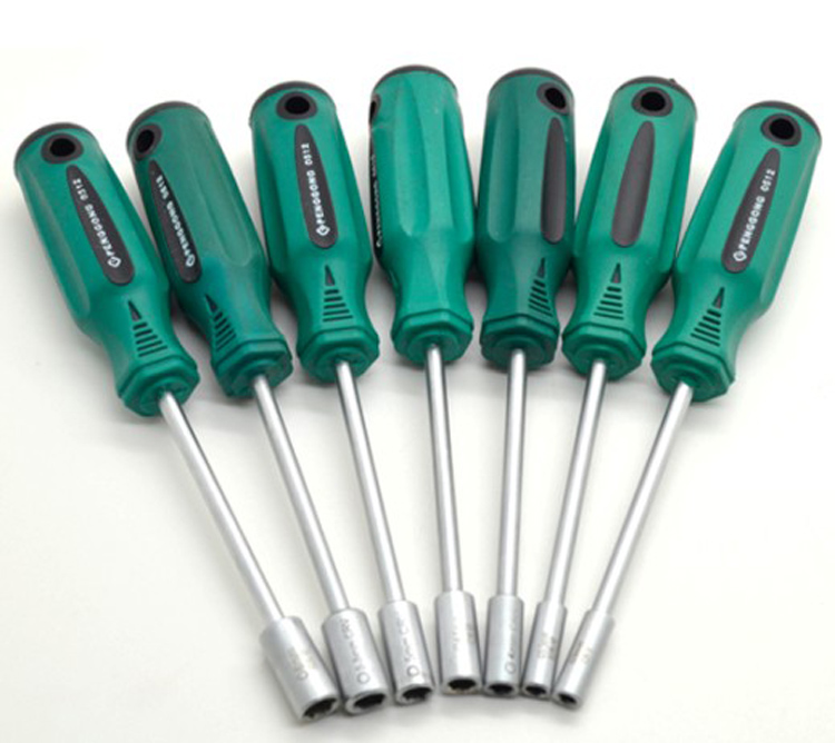 Peng working card screwdriver sleeve hexagonal sleeve screw driver 3-10mm single price