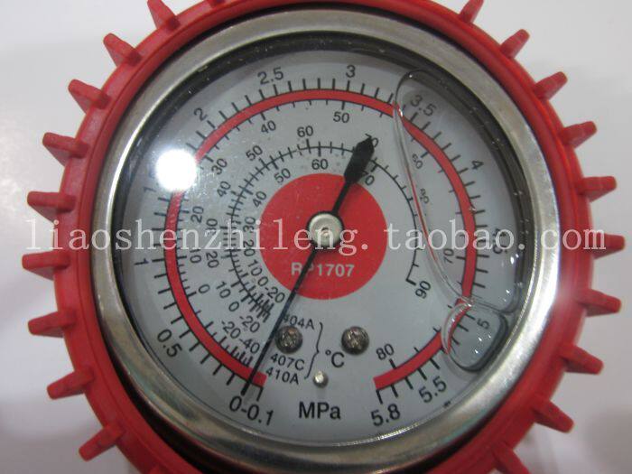 410A Refrigerant single meter valve oily pointer more stable 5 8MPA