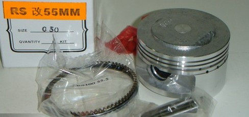 Fuxi 100 Qiaoge 100 JOG100 RS100 Retrofit 55 5MM 13P Piston Assembly
