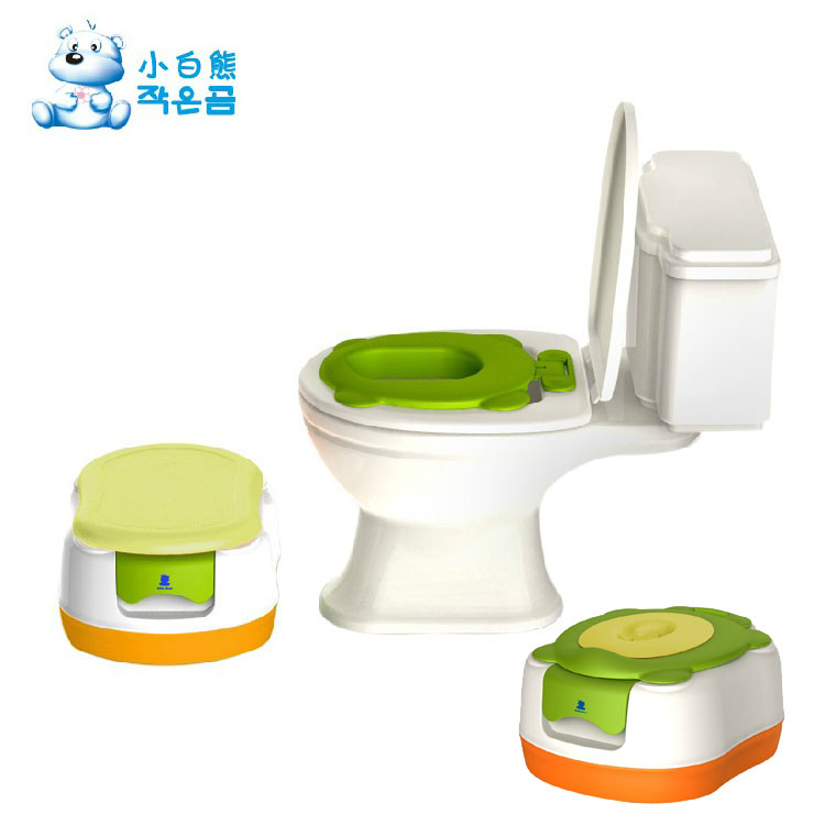 小白熊儿童小马桶09017婴儿坐便器多功能宝宝座便器