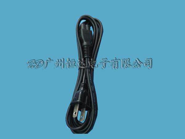 Manufacturer direct sales two-plug eight-word power cord two-plug power cord connector power cord