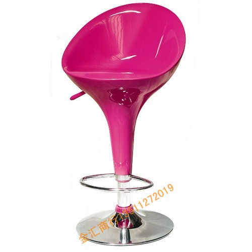Fashion new bar chair bar chair lift chair swivel chair high back bar stool ABSJH9005 Rose Red