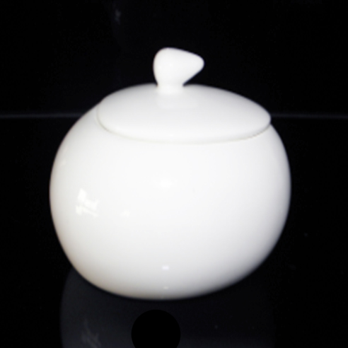 Seabird sugar cylinder Tangshan bone porcelain coffee accessories Sugar cans 45 % bone powder high - grade bone ceramic ceramic