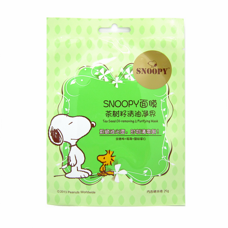 Snoopy茶树籽清油净界面膜贴25g