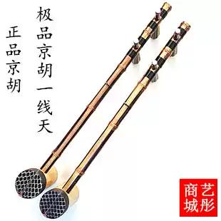 Jinghu Musical Instrument Professional Ebony Axis Jinghu Laozizhu Jinghu Xipi Erhuang Liu Menghu Jinghu Send Accessories