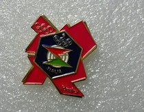 London 2012 Olympic Games badge Italian shooting team badge Italian Shooting Association badge