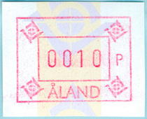 New Postal emblems of the Allan Islands The automation of electronic stamps is symmetric