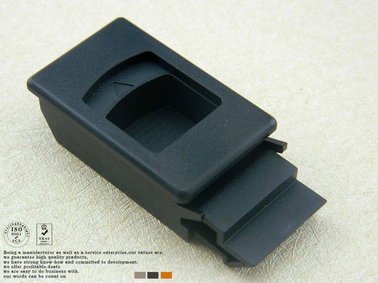 Lock flat turn handle lock Electric box lock Handle lock Dark handle Power distribution cabinet lock MS733