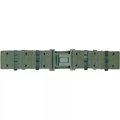 US direct mail second-hand genuine US public hair Jun edition USMC outer belt M85 Jun green L code width 5 5 cm width