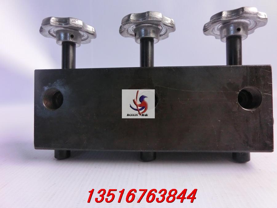 Bus processing machine reversing valve three-way reversing valve high-pressure three-way valve oil channel distribution valve dispenser with switch