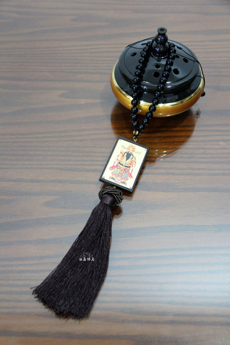 Haixin Buddhist furniture Buddha statue car pendant God of wealth car pendant pendant pendant transport safety pendant