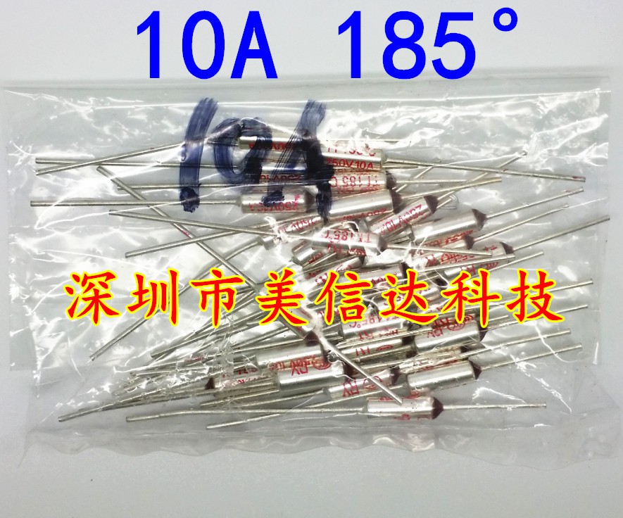 New temperature fuse 185 ℃ 250V 10A (metal shell) electric rice cooker