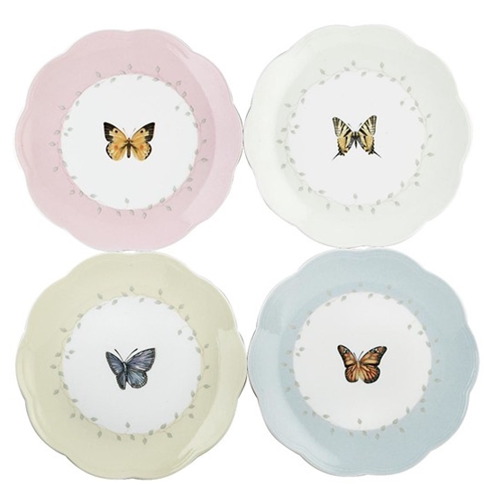 Ceramic Dinner Plates for Home Use, Imported from the United States, Lenox Tableware, Bone China Butterfly Plate Set, Creative Dish Plates, Chinese Style Ceramic Dinner Plates for Home Use, Imported from the United States, Lenox Tableware, Bone China Butterfly Plate Set, Creative Dish Plates, Chinese Style