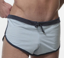 Customized slit mens boxer cotton loose boxer pants breathable plus size Aro pants home shorts head tide