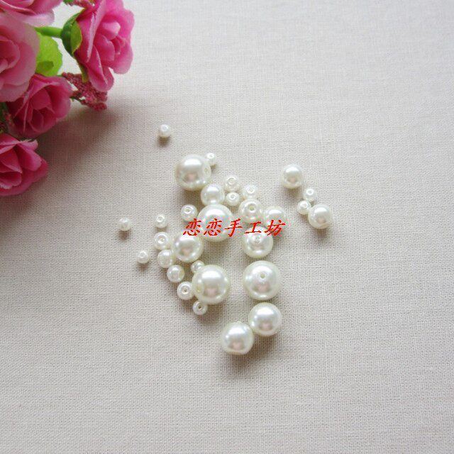Special Palace Hair Hair Comb DIY High Quality Accessories Material Shell Glass Paint Pearl 4 6 8 10 12mm