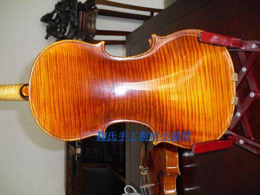 Ju's studio European material single board pure hand work violin high-end violin