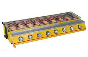  Eight-head barbecue oven sprays environmentally friendly barbecue machine Gas barbecue machine Barbecue Machine Roast Chicken Wings Snack