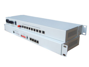 PDH optical transceiver: 8E1 100m Ethernet PDH optical transceiver (set)