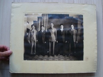 T1563 Republic of China Five Mens suits Extra photos Similar to a well-known oil painting protagonist