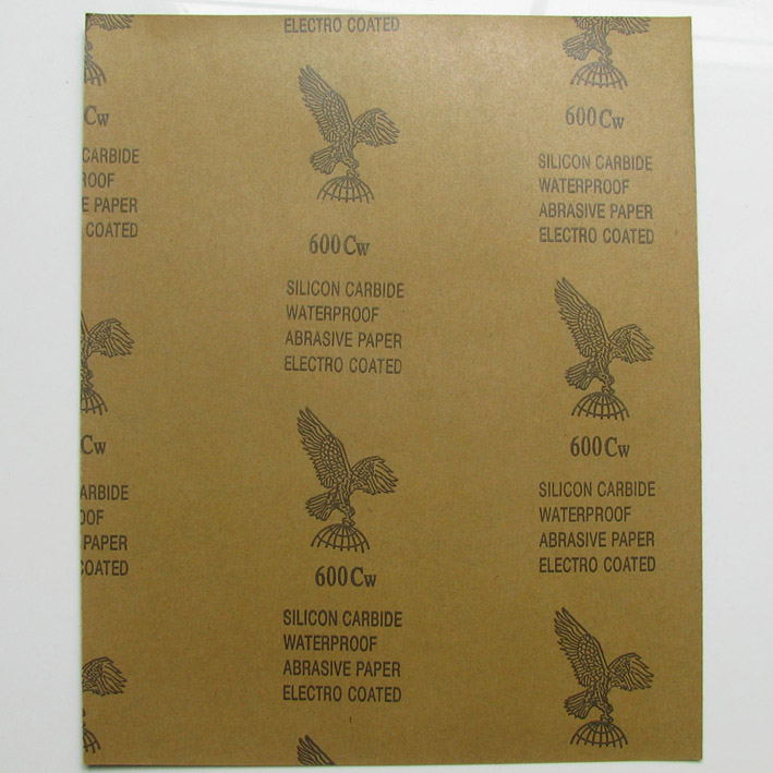 Hawk Ball Water Sand Paper 600 # Sandpaper Water Sand Paper Hand Sandpaper