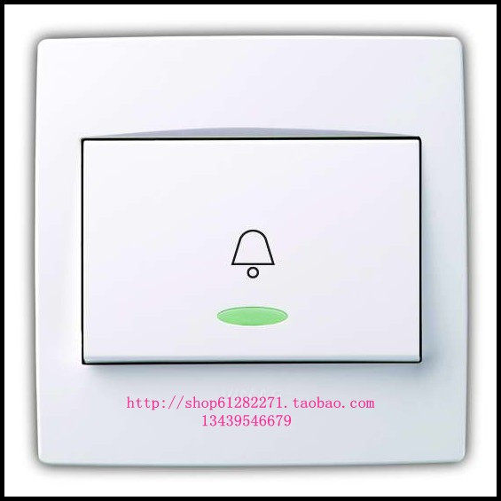 Doorbell reset switch VIMAR Weimai Venice series with fluorescent single link reset switch doorbell pattern