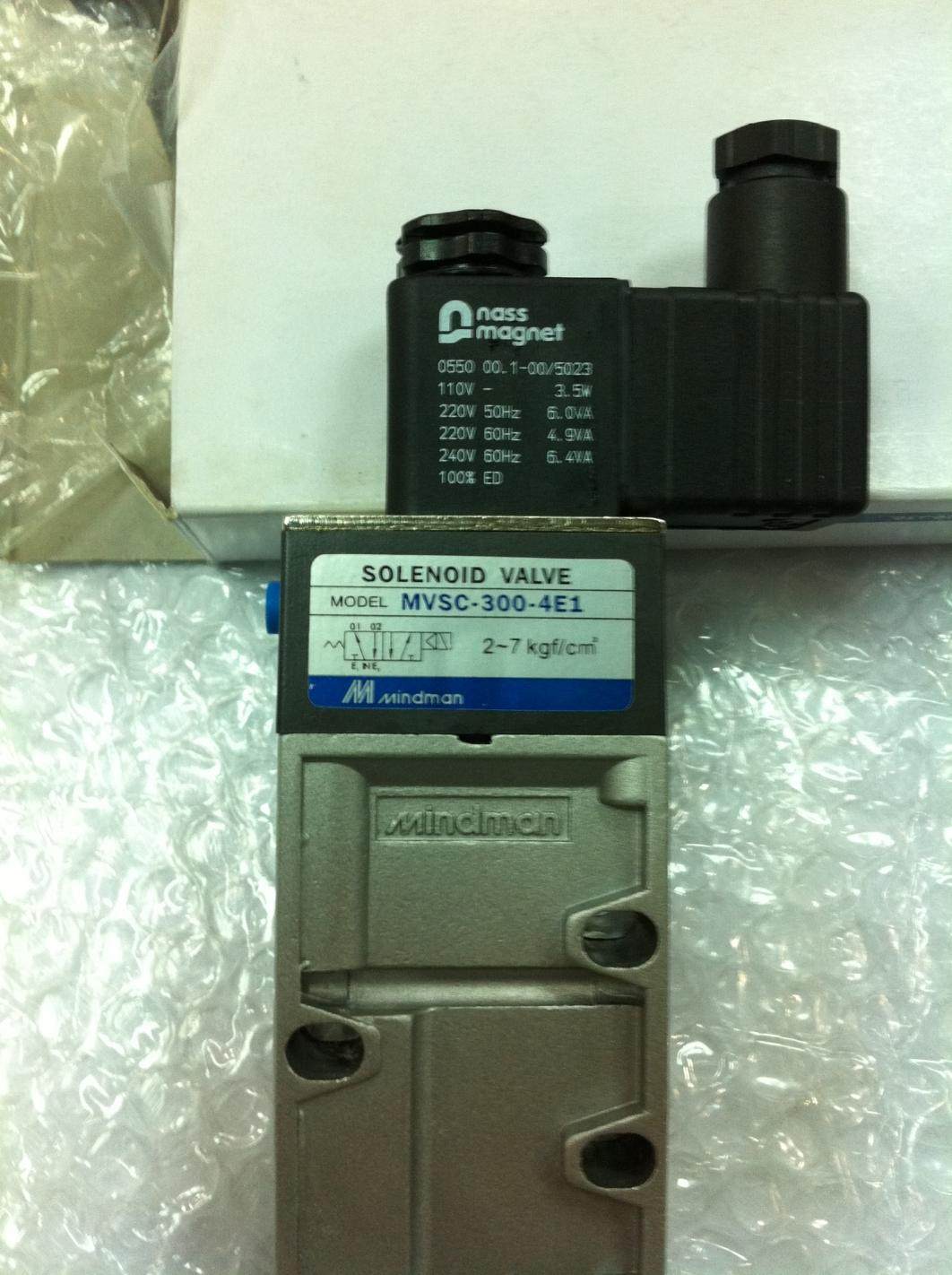The original gold loader solenoid valve MVSC300-4E1 220V