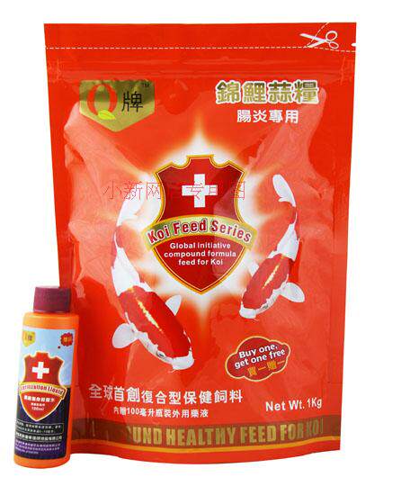With ticket Hong Kong Q brand koi garlic food (food therapy type) for enteritis 1kg 5kg