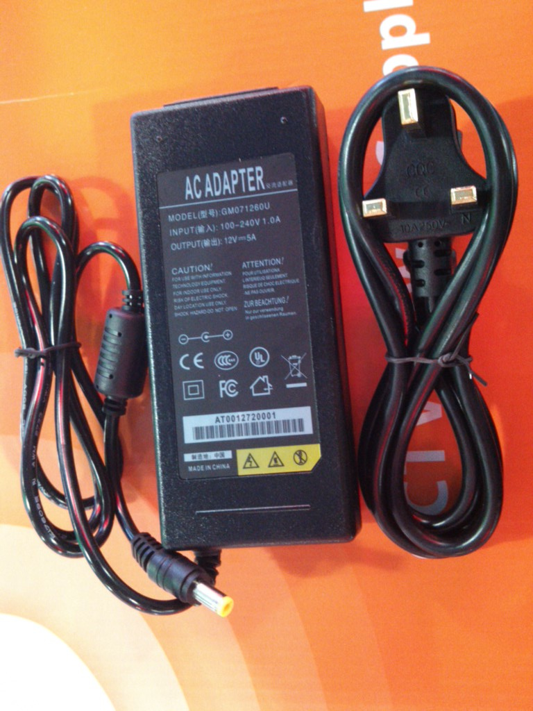 12V5A monitoring special power supply AC 220V to DC adapter switching power supply (foot A)