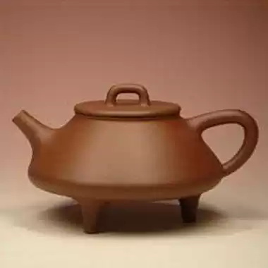 Yixing Zisha teapot collection original mine Red Dragon three-legged Confucian scoop craftsman Chen TengQuan handmade stone teapot