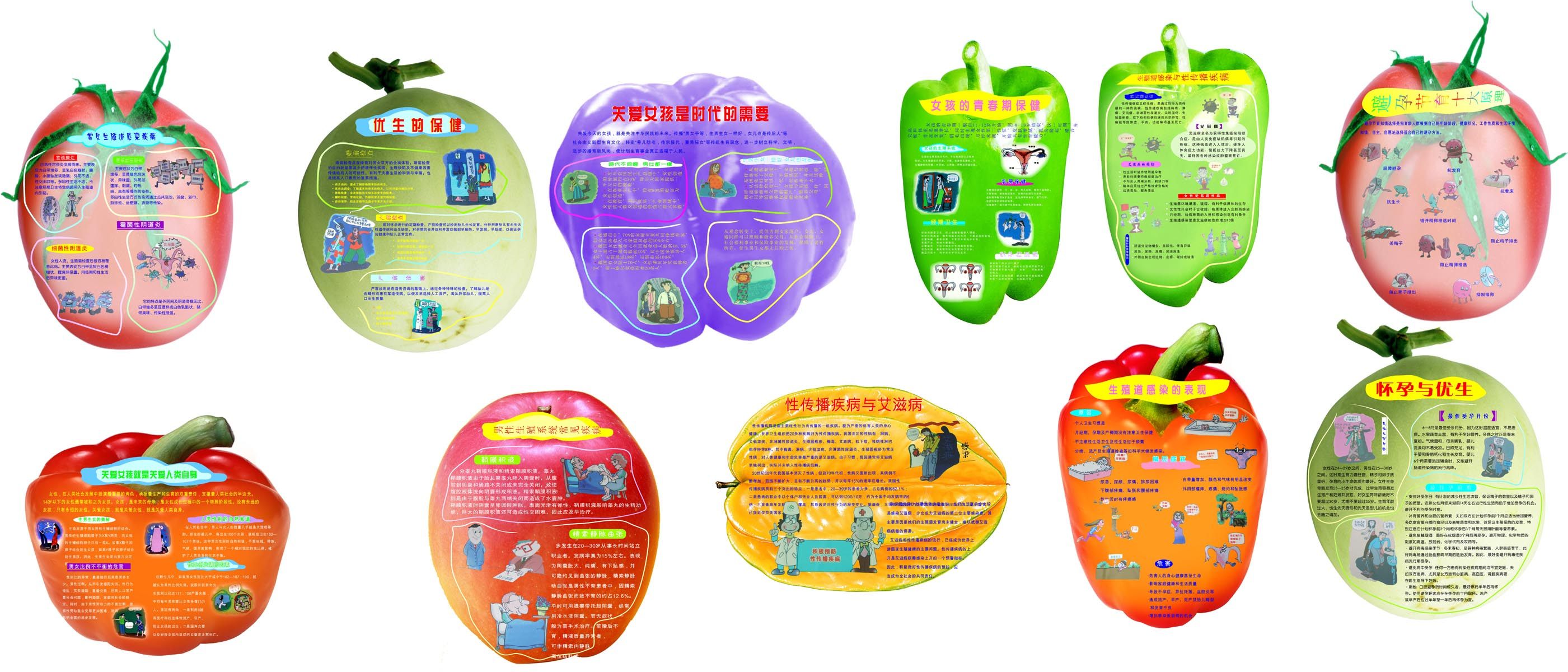 海报印制93素材健康展板284女性健康