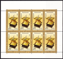 East German stamps 1983 Dresden State Mathematical Physics Instrumentation Gallery Ancient timer version Zhang Xinxin