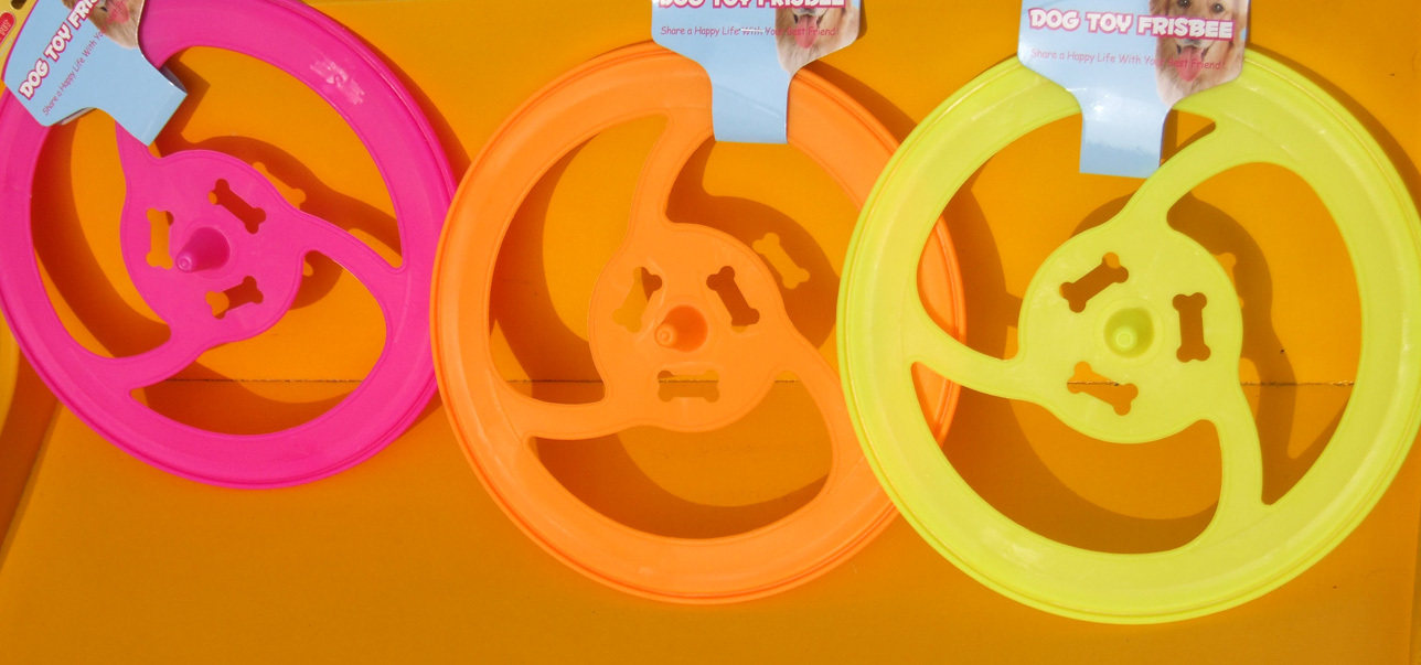 Export single RENA PET pet dog Frisbee toy training Frisbee three-color do not hurt the mouth