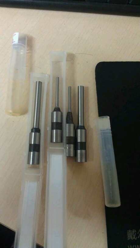 BY-1 tag punching paper-plastic dual-purpose hollow drill bit punching machine drill bit punching hole drilling knife punching knife