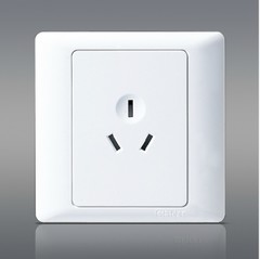 Chint switch socket 86 new7G series NEW7-G109 three-pin 16A air conditioning socket high power socket