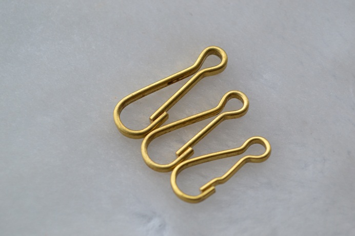 Fine work streamlined pure copper Jubiliary buckle key buckle