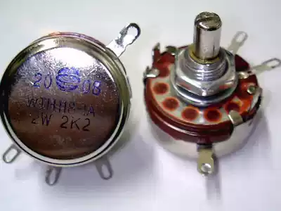 WTH118-1A carbon film potentiometer 2W 1K 2K2 4K7 10K 22K 47K 100K 470K