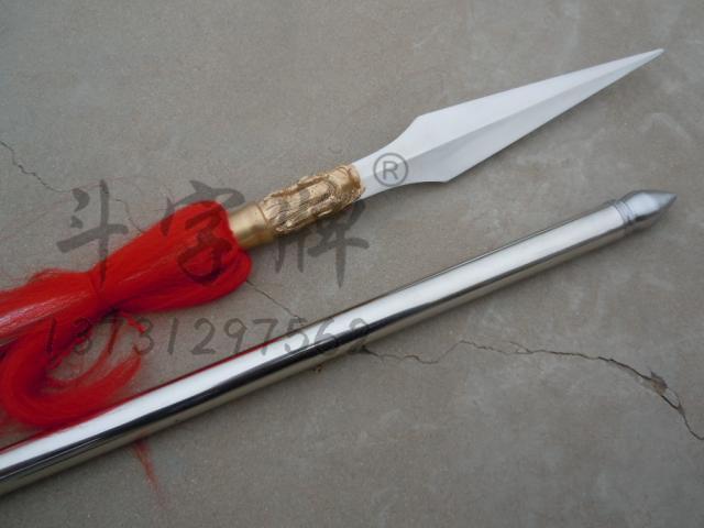 Stainless steel faucet gun Overlord gun Liuhe gun Zhao Zilong gun Bucket word card does not open the blade