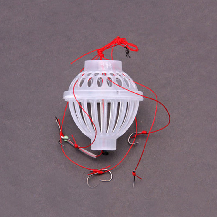 Ultra Value Special Price Water Raywater Blame Explosion Hook Group Lantern Hook Fishing Silver Carp Fishing Group Luminous Pearl Small Water Monster