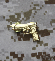 American metal badge sharpshooter shooting chapter metal badge
