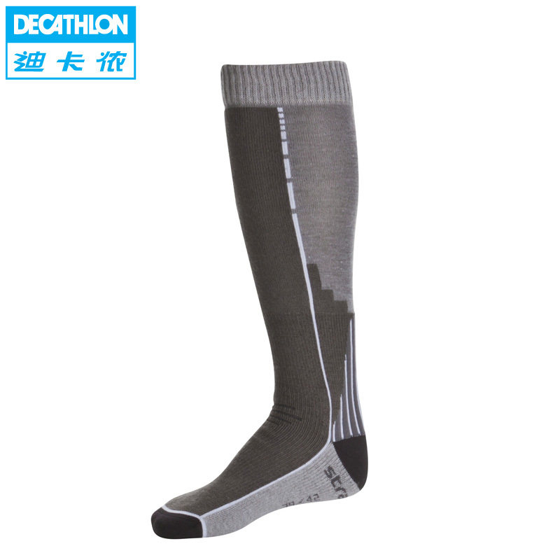 迪卡侬 滑雪运动 户外滑雪保暖袜 滑雪袜 加厚 加长 WED'ZE