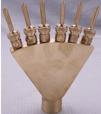 1 inch DN25 All - copper - copper - anchov nozzle water - view fountain - flowing water fake mountains Chinese - style