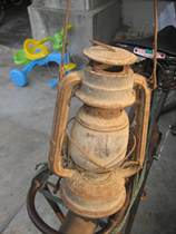 Early old horse lamp with English stage film props and other photographic art lights hanging lamp