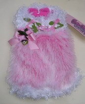 International Tide brand pink luxury fur coat dog clothes pet clothes cat dog winter clothes