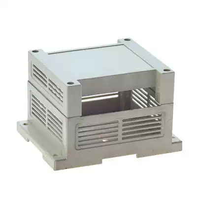 Controller unit plastic PLC instrument shell plastic main shell industrial control box PC35 number: 115*90 * 72mm