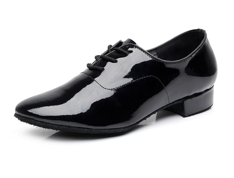 Men's Latin Dance Shoes GB Men's Modern Dance Shoes Dance Shoes Soft Sole Square Social Dance Flat Dance Shoes