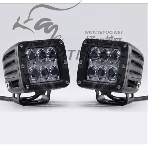 Support the installation of the American Rigid Industries Mengyao F150 six-lamp bead LED spotlight 2 only installed