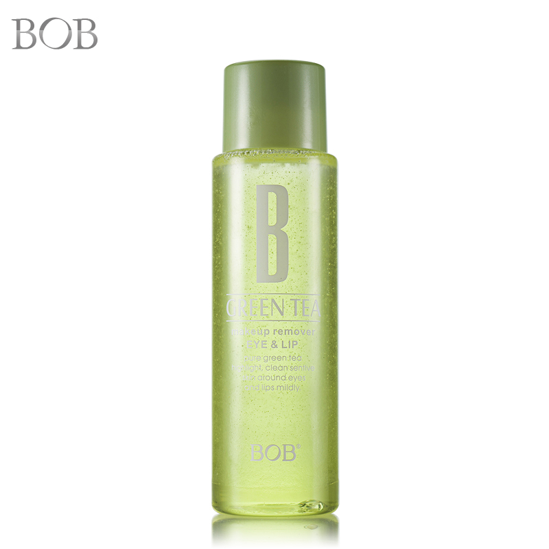 天猫正品！水油分离温和卸妆！BOB绿茶均衡保湿眼唇卸妆液120ml