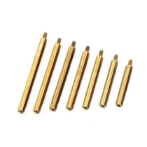 Copper Yin and Yang stud single head hexagon copper column isolation column M4 * L 100 only